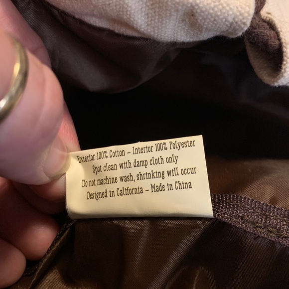 CA BEARS Sling Backpack Canvas California Souvenir Sports Travel SF Mercantile - Picture 10 of 16